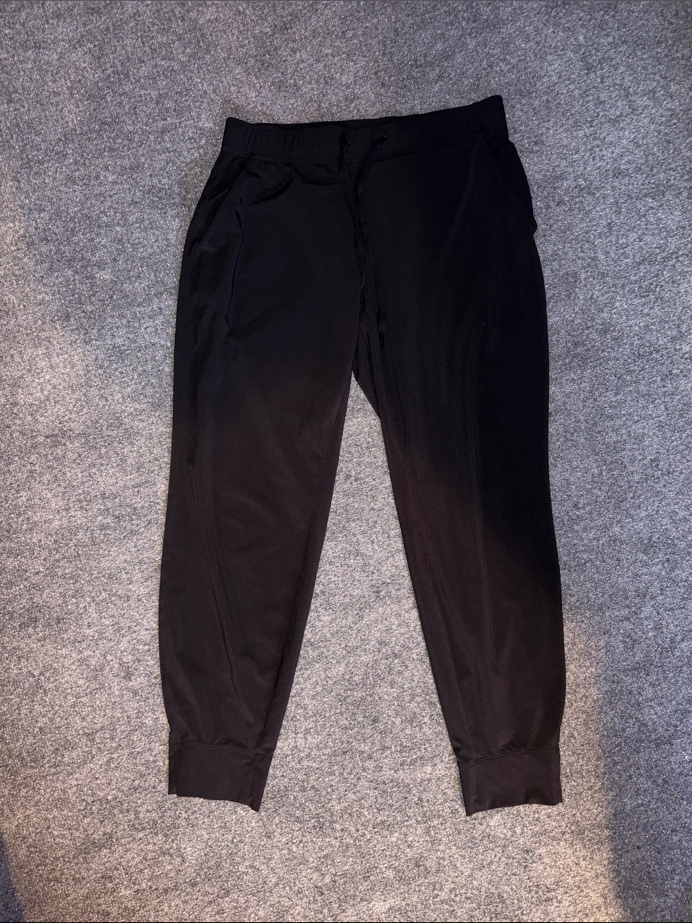 Eddie Bauer Black Women's Jogger Pants with Drawstring Waist